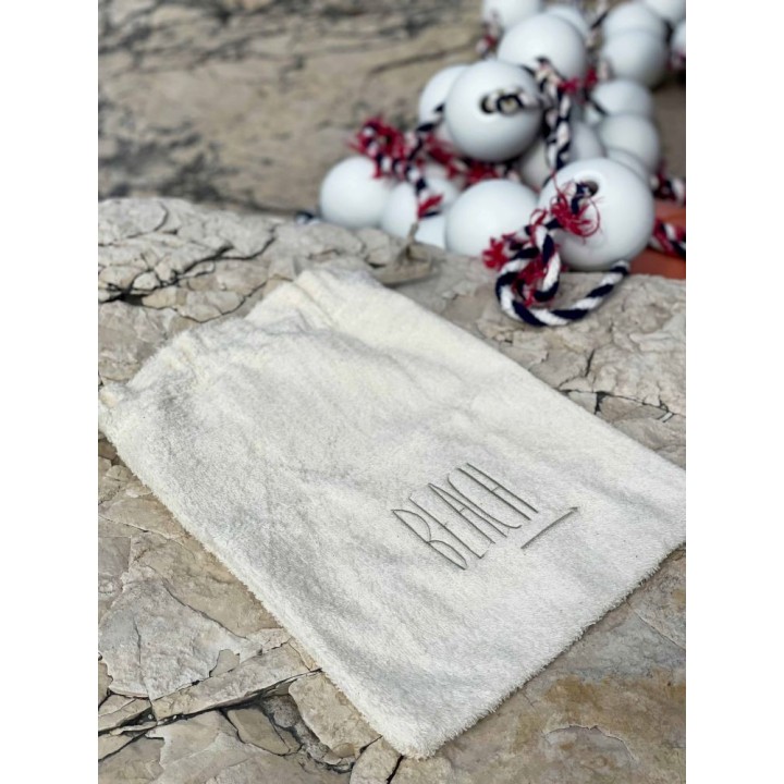 Sponge 'beach' bag 28 x 38 cm