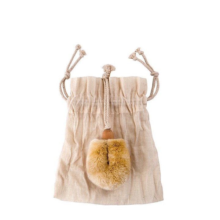 Spazzola peeling a secco in sacchetto d9 cm