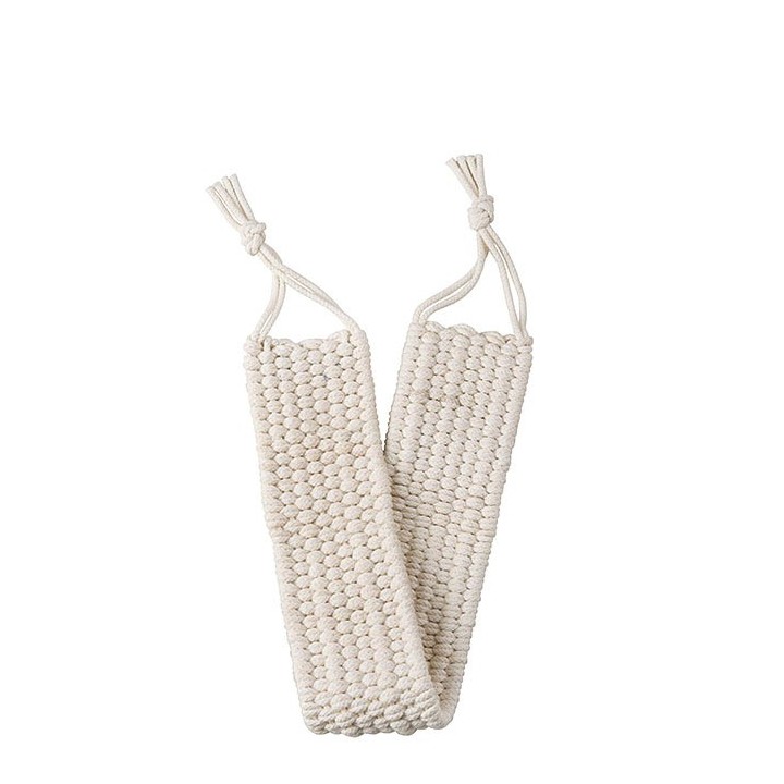 White cream massage stripe 9x90 cm