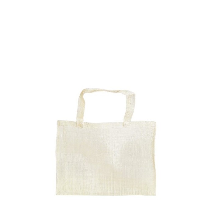 Natural net fabric bag 27x26cm
