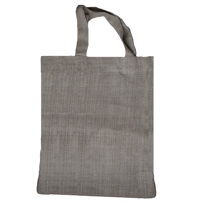 Hemp bag with handles 36x50 cm