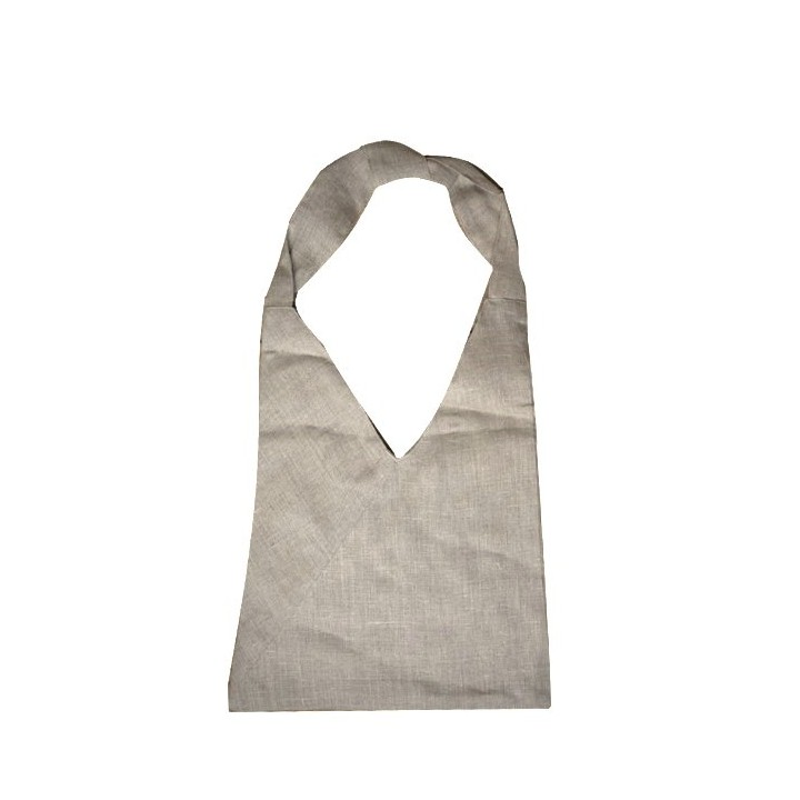 Borsa 100%lino naturale con nodo