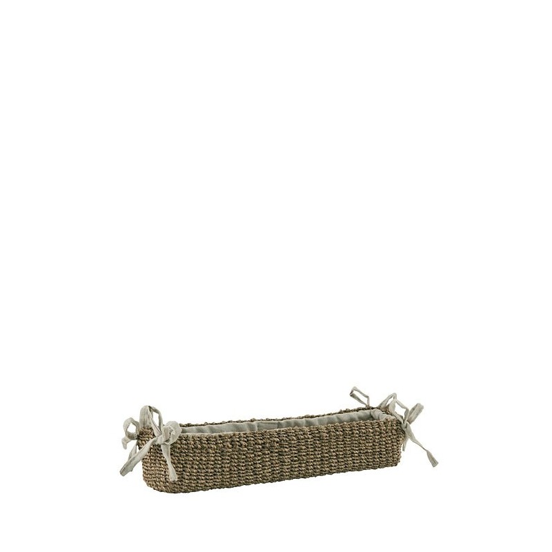 Panier pour confitures en abaca