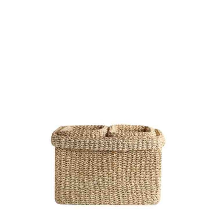 Set 5 boites en abaca