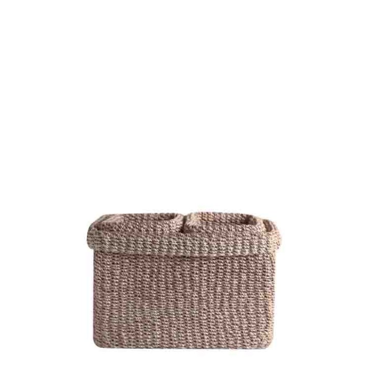 Set 5 boites en abaca