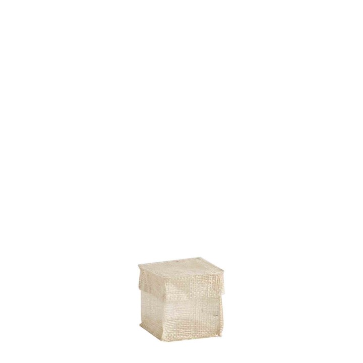 Cubetto rete panna tappo 5 x 5 h5 cm