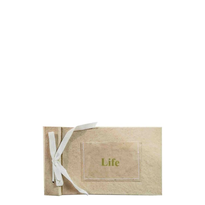 Album panna con tasca life orizzontale 28 cm