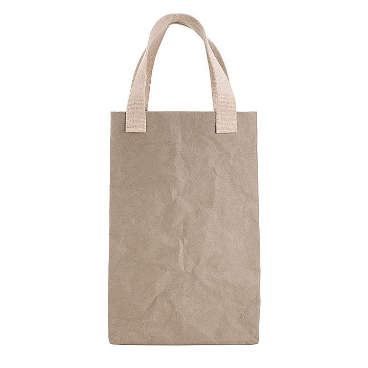 Cellulose fiber bag linen color 14x30 h46 cm
