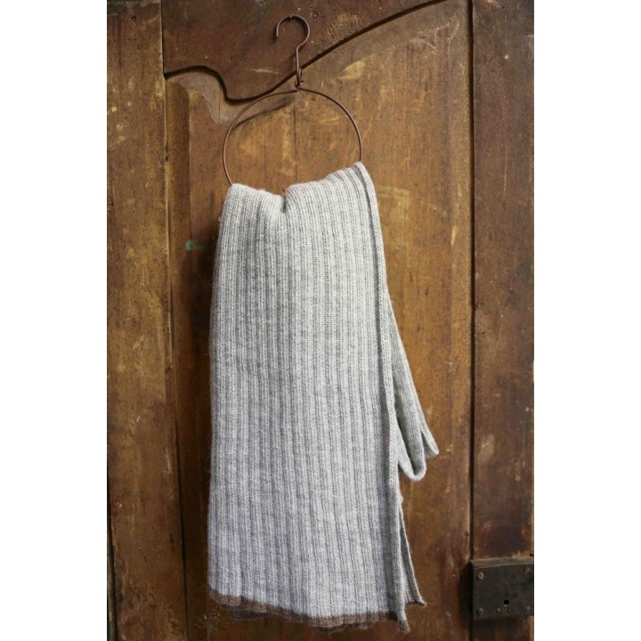 Cintre ouvrable circulair en fer fonce fait a la main d16 cm