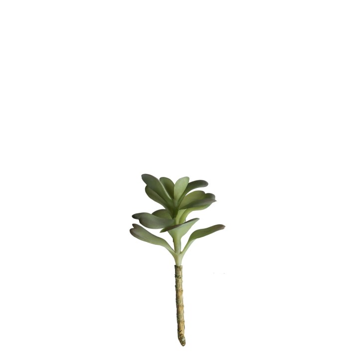 Artificial succulent desert rose on pick h13 cm