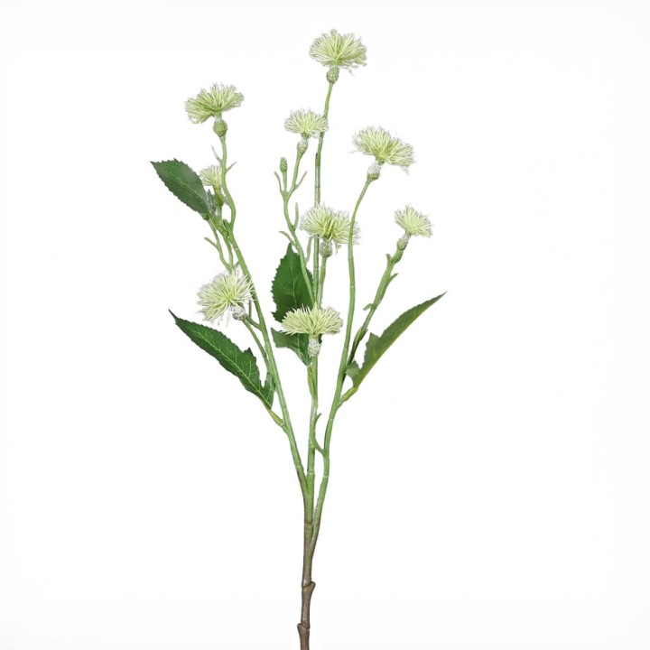 Branche artificielle de oeillet vert h55 cm