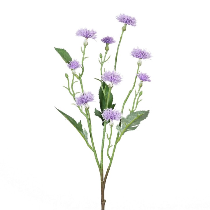 Branche artificielle de oeillet lila h55 cm