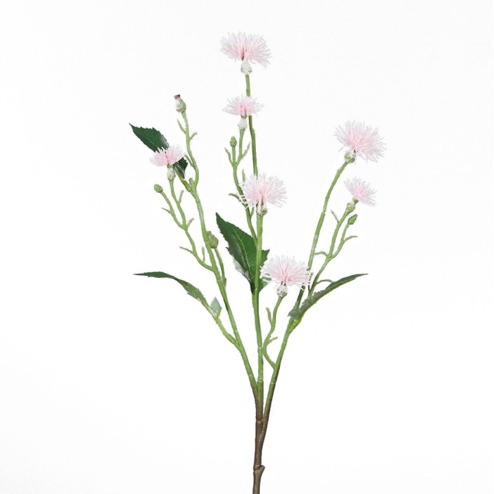 Ramo artificiale garofano rosa h55 cm