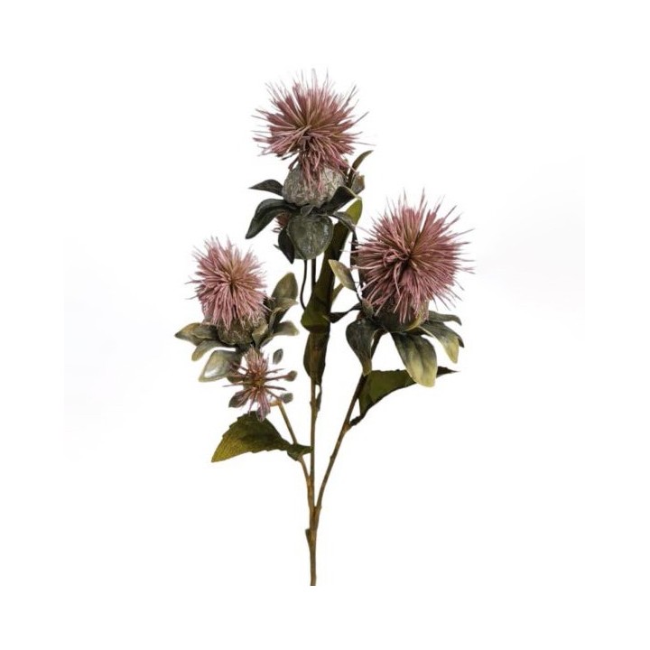 Faux safran artificiel couleur rose