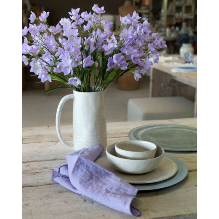 Branche artificiel campanules couleur lilac h50 cm