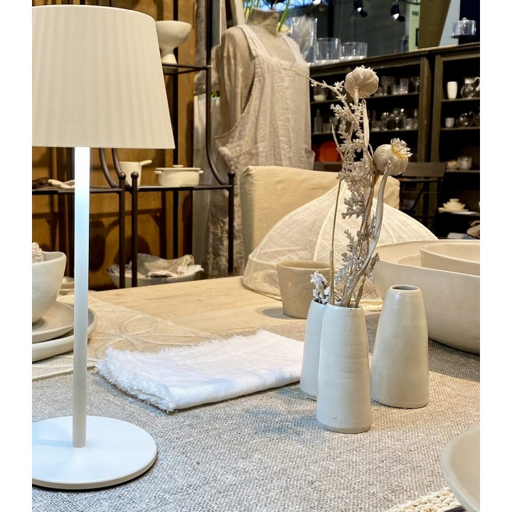 Branche artificielle de pavot seche 2 baies h45 cm