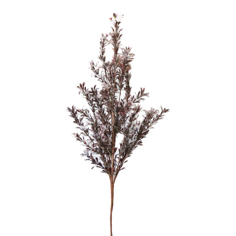 Branche artificielle couverte de neige h76 cm