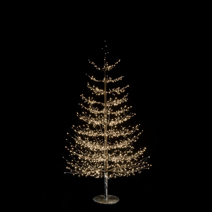 Black iron sticks tree 1940 led lights outdoor/indoor use d110 cm h 180 cm
