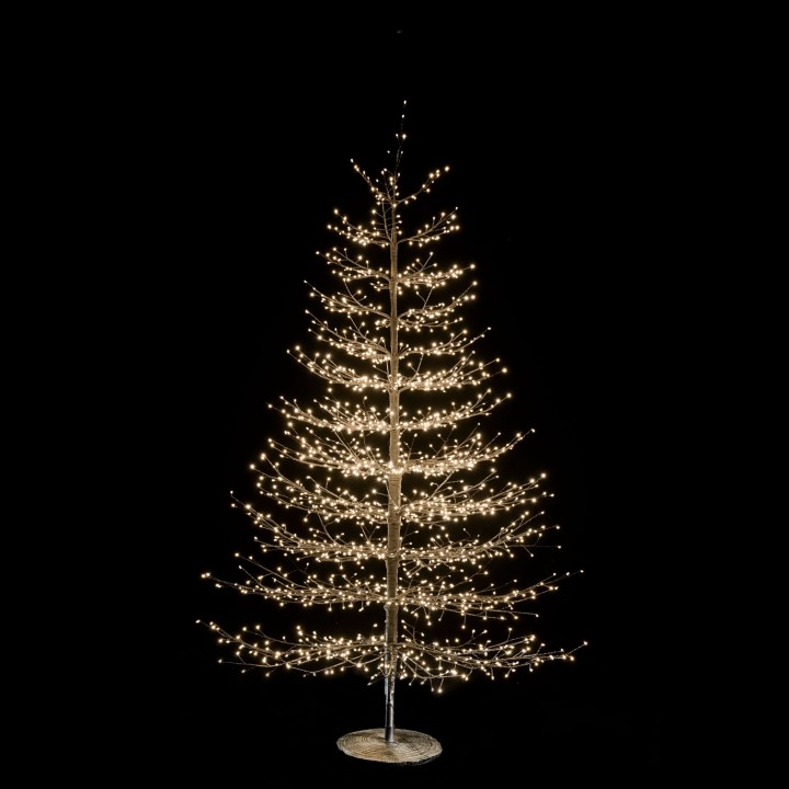Black iron sticks tree 2690 led lights outdoor/indoor use d130 cm h 210 cm