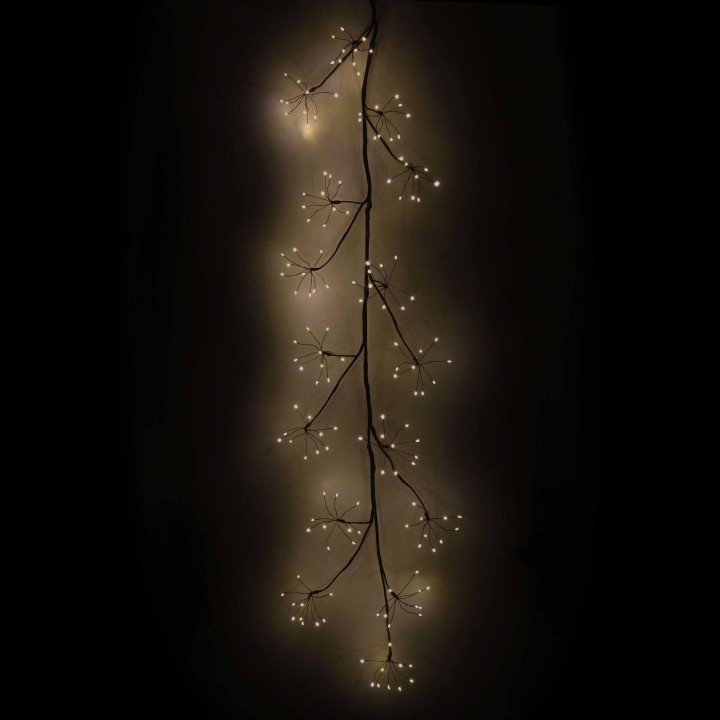 Branche noir de 160 led lumieres int/ext 120 cm