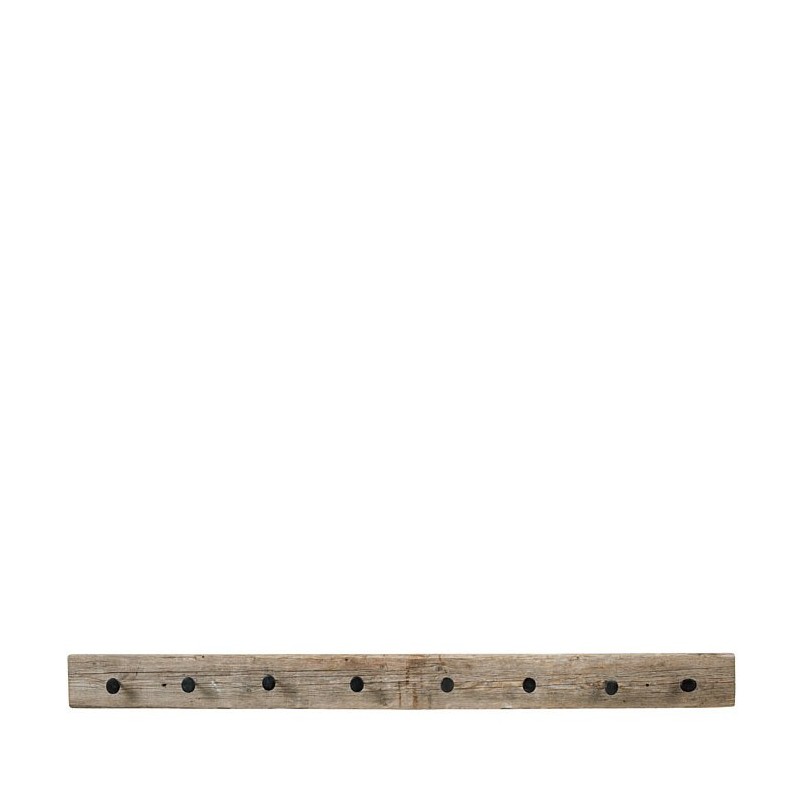 Raw plank hanger with 8 big screws 200 x 16 cm