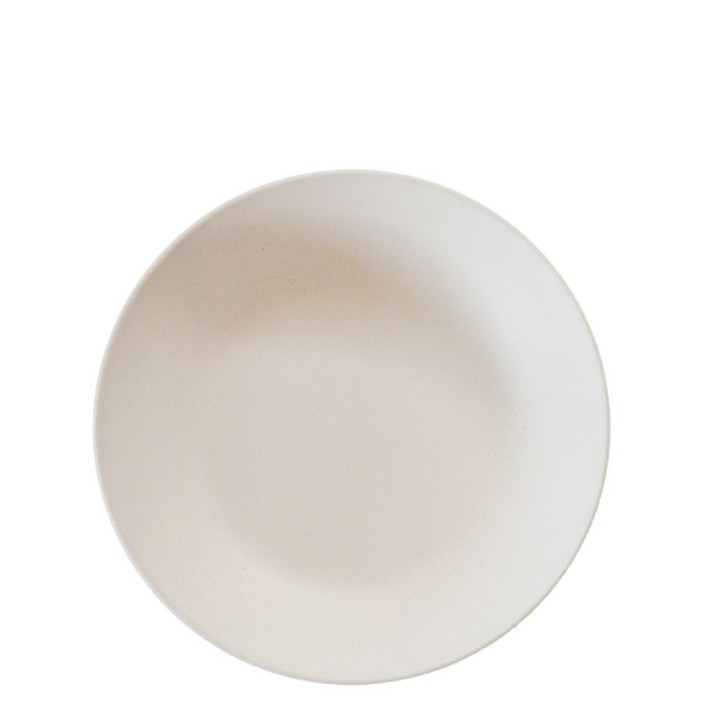 Assiette creuse en melamine creme d20 h5 cm
