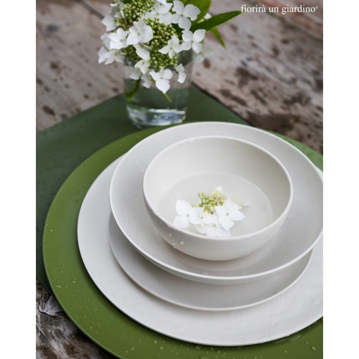 Melamine soup plate plate d20 h5 cm