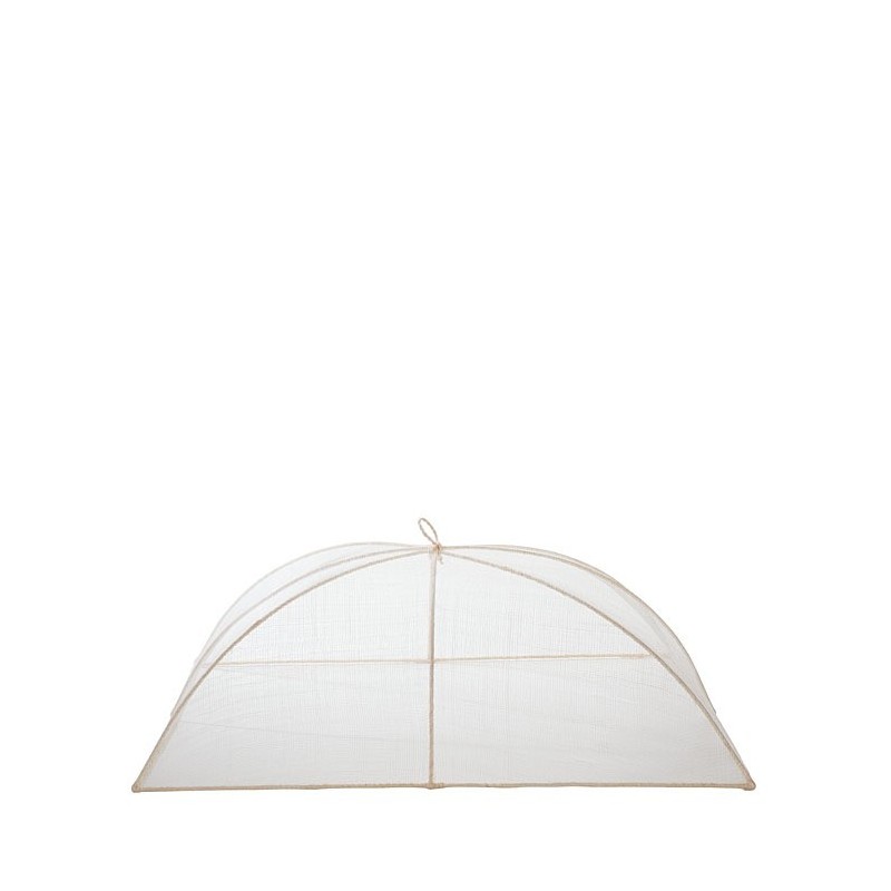Medium food cover in abaca net 32 x 50 h22 cm