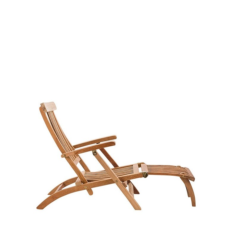 Chaise loungue teak baby 42 x 102 h64 cm
