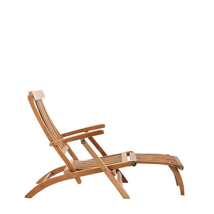 Chaise-longue pour enfant en teak