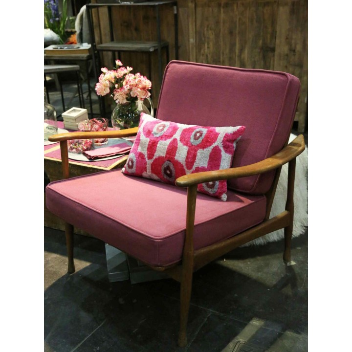 Set of 2 cyclamin armchairs 75 cm