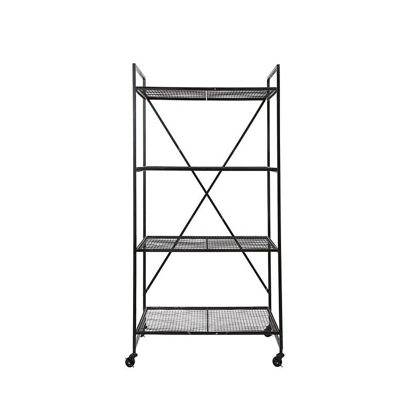 Iron cart structure with 4 levels 54 x 79 h155 cm