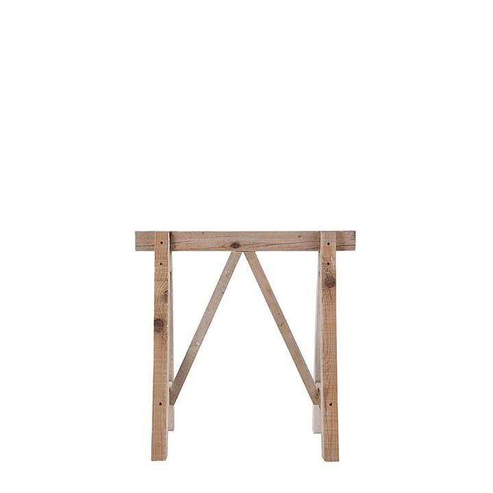 Cavalletto assi grezze 75 x 40 h70 cm