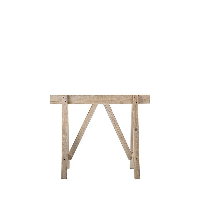 Treteau en bois brut 90 x 42 h70 cm