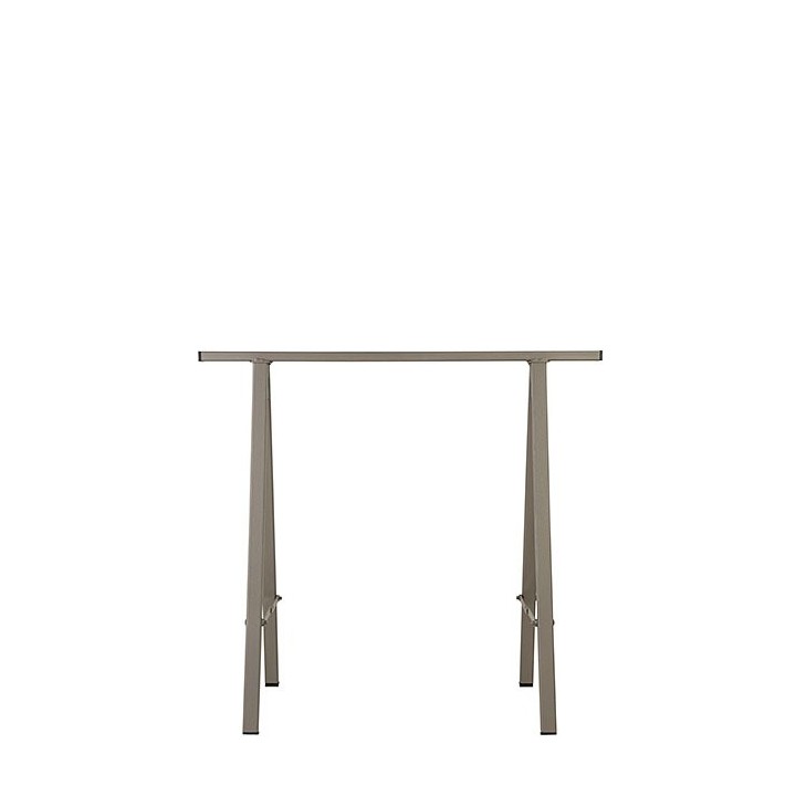 Treteau en fer brun 45 x 81 h73 cm