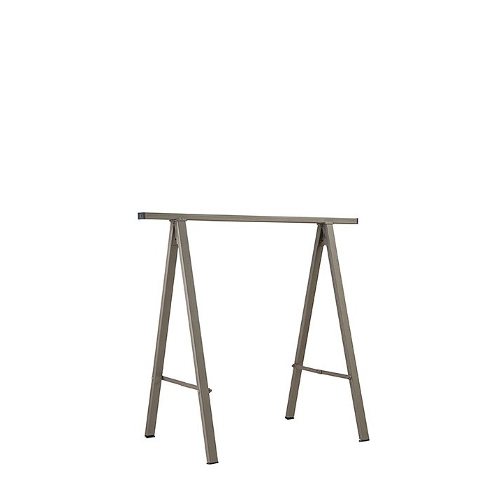 Treteau en fer brun 45 x 81 h73 cm