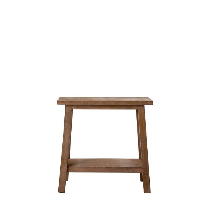 Brown expositive bench/easel 51 x 24 h50 cm