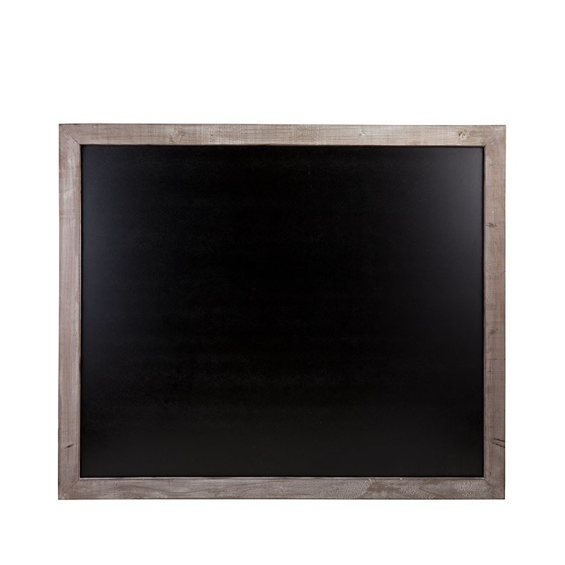 Lavagna in mdf con cornice in legno marrone 110 x 140 cm