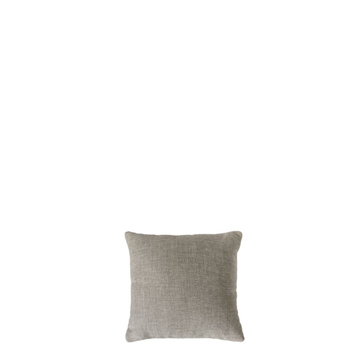 Pillow with removable lining for external use in linen colour 42x42 cm