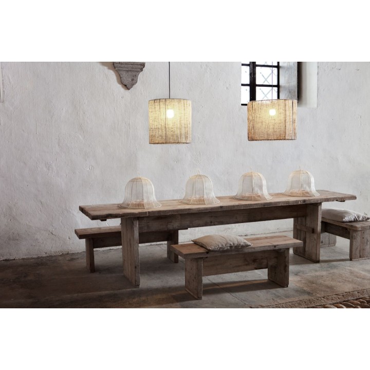 Panca assi grezze 120 x 35 h43 cm