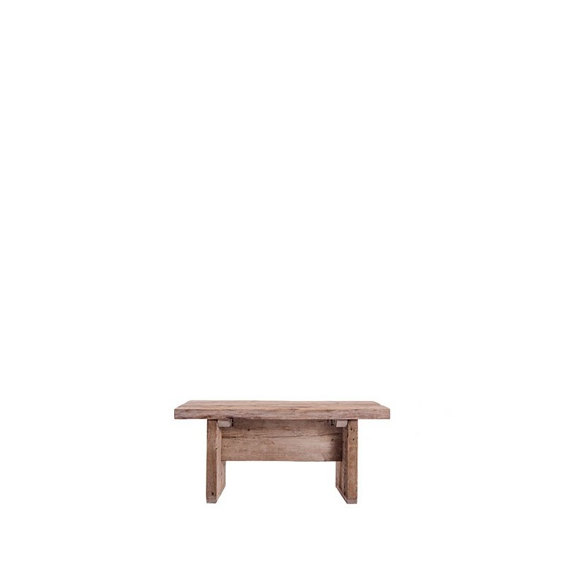 Raw plank bench 90 x 35 h43 cm