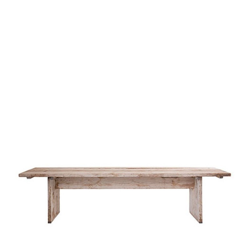Table en bois brut 90 x 300 h74 cm