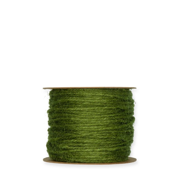 Green jute cord 50 m