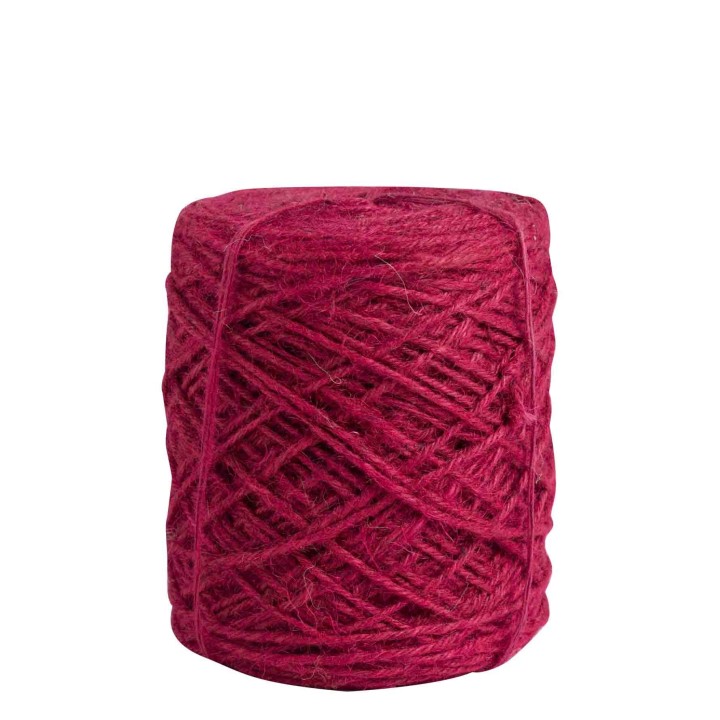Matassa corda juta fucsia cod.14 470m x 3.5 mm