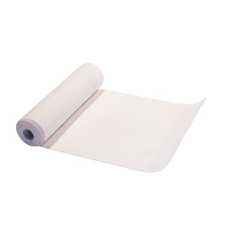 Rouleau filet en jute couleur blanc 5m x 30cm