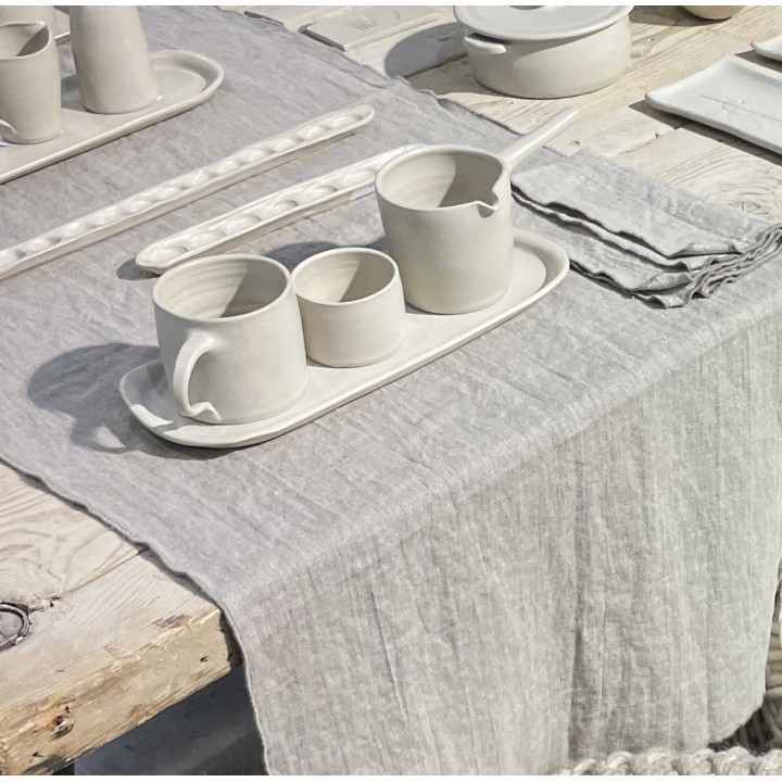 Baccello per olive in gres grande 40 x 3 cm