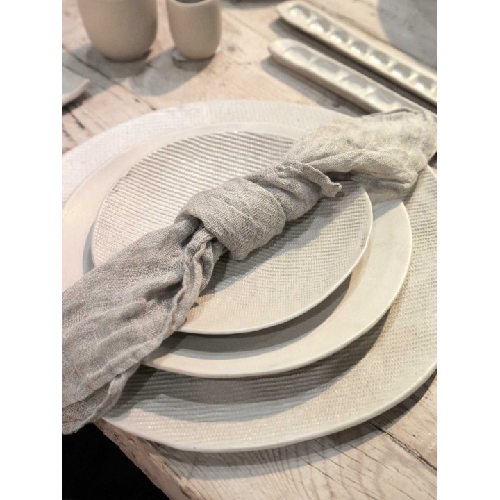 Baccello per olive in gres grande 40 x 3 cm