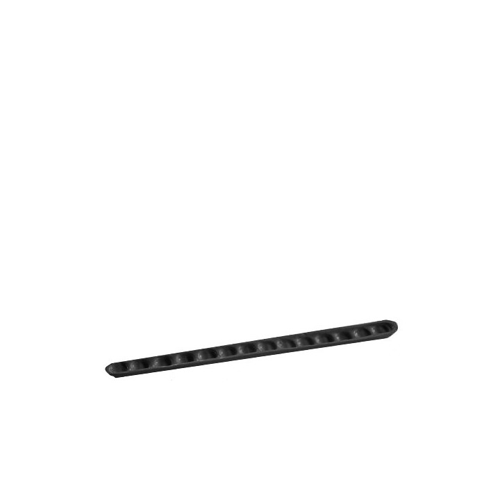 Big black gres olive holder 40 x 3 cm