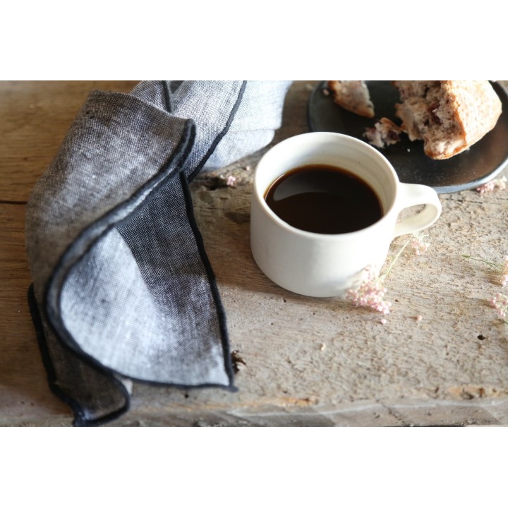 Tazza mini da caffe' in gres d7 h5 cm