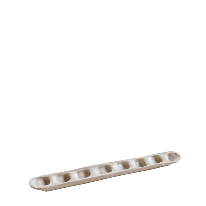 Small gres olive holder 26 x 3 cm